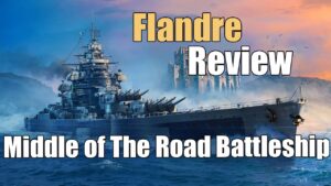 Flandre Review: Middle of the Road Battleship | World of Warships Legends | 4k