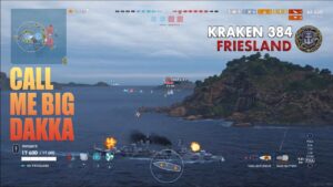 Keep On Rocking' In the Friesland Kraken 384 | World of Warships: Legends