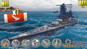 Kii 7 Kills & 142k Damage | World of Warships Gameplay 4k