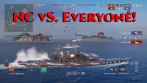 North Carolina Solo Rampage! (World of Warships Legends)