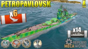 Petropavlovsk 6 Kills & 230k Damage | World of Warships Gameplay 4k
