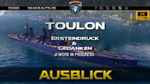 Preview - TOULON [T7 CA] - World of Warships [Deutsch]