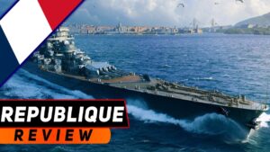 ЛИНКОР REPUBLIQUE! БЕЗ ШАНСОВ ДЛЯ ПРОТИВНИКА! WORLD OF WARSHIPS