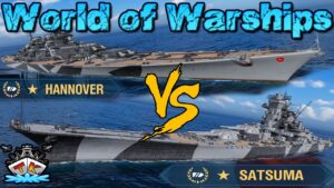 Satsuma vs Hannover 12vs12 "DUELL der SUPERSCHIFFE"⚓️ in World of Warships 🚢
