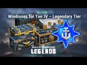 Three Years Strong: Windrose Bonus 177x crate drop | World of Warships Legends