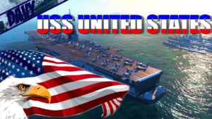 ⚓WORLD OF WARSHIPS UNITED STATES GAMEPLAY⚓ - ⭐ SUPERPORTAEREI AMERICANA⭐ 🔥USIAMO I JET A REAZIONE🔥