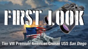World of Warships - First Look: Tier VIII Premium American Cruiser USS San Diego