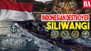 World of Warships - Let's Play SILIWANGI Indonesian Destroyer, Gameplay PC, WoWS Legends