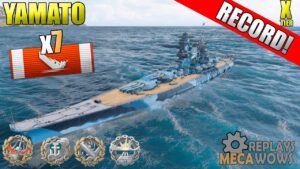 Yamato 7 Kills & 199k Damage | World of Warships Gameplay 4k
