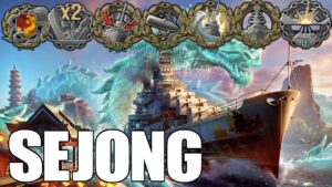 3406 base exp Kraken double strike SEJONG - World of Warships