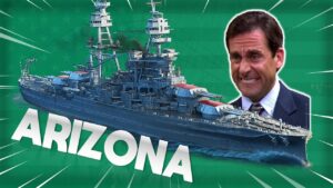Arizona is the Worst US Battleship in World of Warships Legends