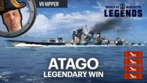 Atago - Legendary Win (World of Warships: Legends Xbox Series X 4K)