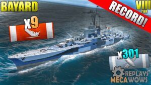 Bayard 9 Kills & 151k Damage | World of Warships Gameplay 4k
