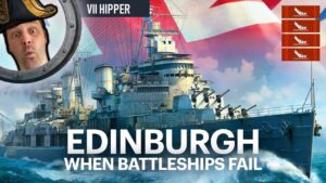 Edinburgh - When Battleships Fail (World of Warships: Legends Xbox Series X 4K)