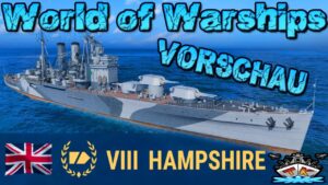 Hampshire ist merkwürdig?! T8/Briten/CA "Vorschau"⚓️ in World of Warships 🚢