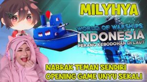 Milyhya WOW - World Of Warships Indonesia - Perang Kebodohan Di Laut | Reaction