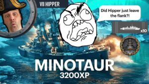 Minotaur - Flank Considerations #1 (World of Warships: Legends Xbox Series X 4K)