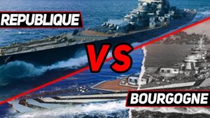 REPUBLIQUE VS BOURGOGNE! ЧТО ОКАЖЕТСЯ СИЛЬНЕЕ?! WORLD OF WARSHIPS