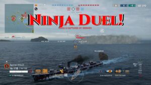 Super Sneaky Ninja Duel! (World of Warships Legends)