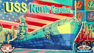"USS North Carolina" ein traumhaftes Schiff⚓️ in World of Warships 🚢