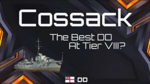 World of Warships Blitz: HMS Cossack - IJN Gunboat but with Tea & Crumpets
