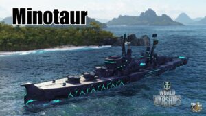 World of Warships: Minotaur likes Fish
