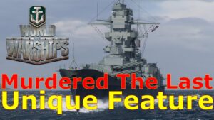 World of Warships-  This Ship Was Powercrept To Hell, Then WG Murdered Her Last Unique Feature