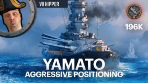Yamato - Aggressive Positioning (World of Warships: Legends Xbox Series X 4K)