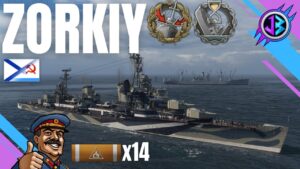 ZORKIY - Super cacciatorpediniere sovietico dall'incendio facile - World of Warships