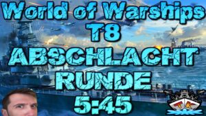 Abschlachtrunde T8 "5:45" mit Analyse ⚓️ in World of Warships 🚢