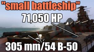 Battleship - Cruiser Hybrid Power - World of Warships