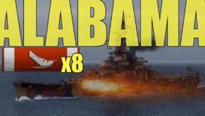 Captain George Doe on ALABAMA for 8 - World of Warships