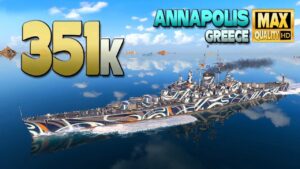 Cruiser Annapolis: "Out of range, camper" he said - World of Warships