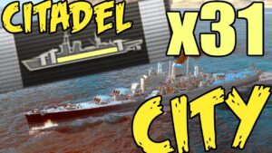 Des Moines - 31 Citadels - World of Warships