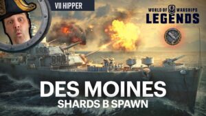Des Moines - Shards B Spawn (World of Warships: Legends Xbox Series X 4K)