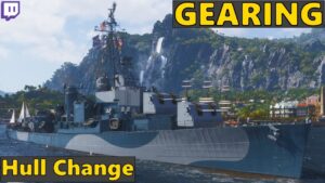 Gearing - 11.5 - Lowered Hull Change | World of Warships