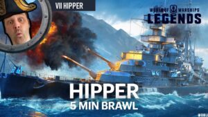 Hipper - 5 Minute Brawl (World of Warships: Legends Xbox Series X 4K)