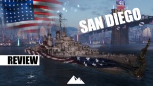 SAN DIEGO, SAP T8 Atlanta mit Reloadbooster! - World of Warships | [Review] [Deutsch] [60fps]