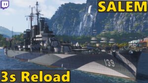 Salem - Confederate + Halsey | World of Warships