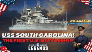 USS South Carolina! - The First U.S. Battleship | World of Warships: Legends