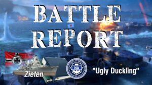 World of Warships  - Battle Report: Zieten  - "Ugly Duckling"