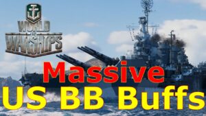 World of Warships- US Battleships Are Getting A Massive Buff