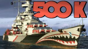 500k Damage, 651 secondary hits SCHARNHORST - World of Warships