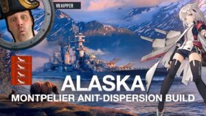 Alaska - Montpelier 19% Anti-Dispersion Build (World of Warships: Legends Xbox Series X 4K)