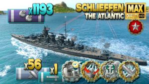 Battleship Schlieffen: Outstanding result in Ranked battle - World of Warships