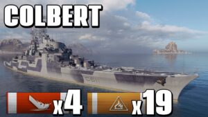 Colbert: Carry attempt with 444k Damage - World of Warships