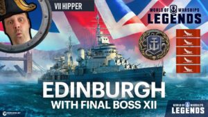 Edinburgh - Kraken with Final Boss XII (World of Warships: Legends Xbox Series X 4K)