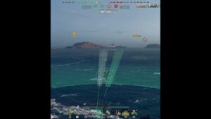 Fushun эсминец 6 уровень Пан-Азия World of Warships gameplay #shorts