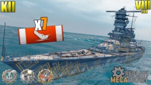 Kii 7 Kills & 98k Damage | World of Warships Gameplay 4k
