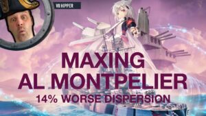 Maxing Azur Lane Montpelier (World of Warships: Legends Xbox Series X 4K)